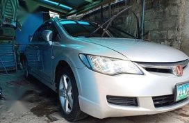 Silver Honda Civic 2012 for sale in Morong
