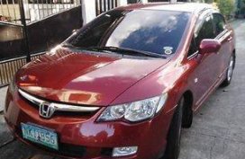 Red Honda Civic 2010 for sale in Manila