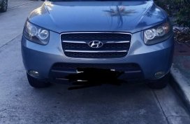 Grey Hyundai Santa Fe 2008 for sale in Automatic