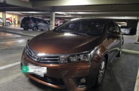 Brown Toyota Corolla altis 2015 for sale in Manual