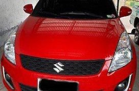 Red Suzuki Swift 2018 Automatic for sale 