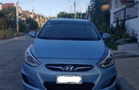 Selling Blue Hyundai Accent 2014 in Taytay