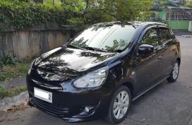 Black Mitsubishi Mirage 2014 for sale in Rizal