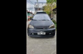 Grey Honda Civic 2002 Sedan at 118000 for sale in Minalin