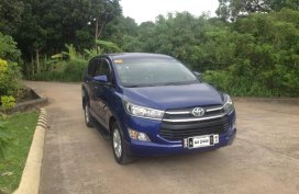 Blue Toyota Innova 2018 for sale in Cainta