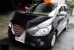 Black Toyota Innova 2015 for sale in Manila