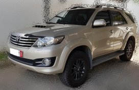 Beige Toyota Fortuner 2016 for sale in Manila