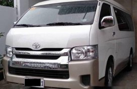 White Toyota Hiace 2018 for sale in San Pedro