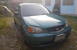 Blue Honda Civic 2001 for sale in Automatic