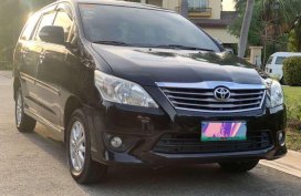 Selling Black Toyota Innova 2014 in Quezon City