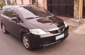 Black Honda City 2005 Automatic for sale 