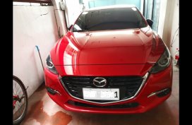 Sell Red 2017 Mazda 3 Hatchback at 13000 in Manila