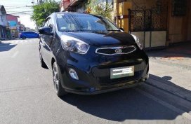 Black Kia Picanto 2013 for sale in Manila