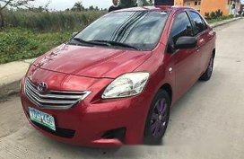 Selling Red Toyota Vios 2012 at 120000 km