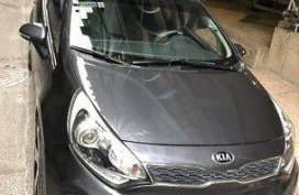 Grey Kia Rio 2013 for sale in Automatic
