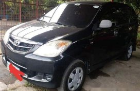 Black Toyota Avanza 2010 for sale in Manual