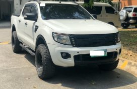 Selling White Ford Ranger 2013 in Quezon City