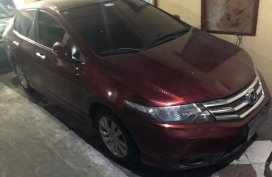 Selling Red Honda City 2012 in Las Piñas