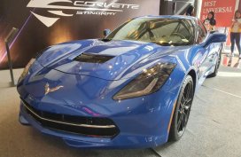 Sell Blue 2020 Chevrolet Corvette Stingray in Pasig