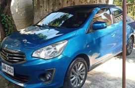 Blue Mitsubishi Mirage G4 2015 for sale in Manila