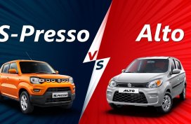 2020 Suzuki S-Presso vs Alto Comparison: Out with the old, in with the new