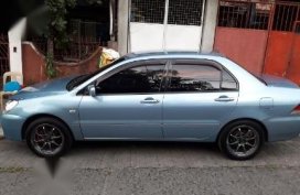 Blue Mitsubishi Lancer 2005 for sale in Caloocan