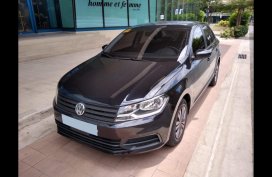 Black Nissan Santana 2019 Sedan at Manual for sale in Manila