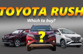 Which Toyota Rush should you buy? – Variant Comparison