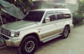 Sell Gray & White 2003 Mitsubishi Pajero SUV / MPV in Talisay