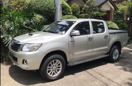 Toyota Hilux 2014 E 4x2 DSL for sale in Quezon City Area