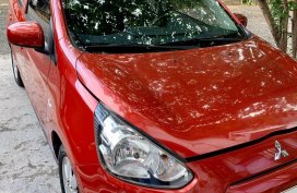 Sell Red 2015 Mitsubishi Mirage Sedan in Quezon City