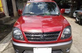 Selling Red Mitsubishi Adventure 2017 SUV / MPV in Antipolo