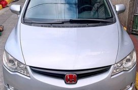Silver Honda Civic 2007 for sale in Manila
