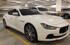 Selling White Maserati Ghibli 2016 Sedan in Manila