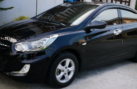 Sell Black 2011 Hyundai Accent Hatchback at Shiftable Automatic in Biñan