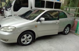 Selling Silver Toyota Corolla altis 2004 Sedan in Manila