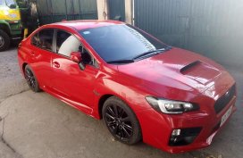 Red Subaru Wrx 2014 Hatchback for sale in Navotas