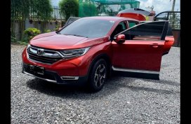 Red Honda Cr-V 2018 for sale in Tagaytay City