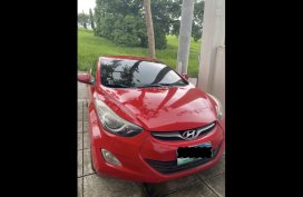 Red Hyundai Elantra 2012 for sale in Muntinlupa