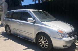 Sell Silver 2012 Kia Carnival in Cebu City