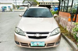 Gold Chevrolet Optra 2008 for sale in Manila
