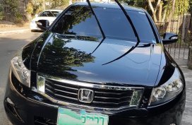 Black Honda Accord 2008 for sale in Quezon City