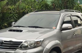 Sell Grey 2015 Toyota Fortuner in Quezon City
