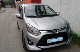 Silver Toyota Wigo for sale in Manila