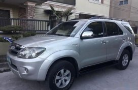 Sell  Silver 2007 Toyota Fortuner for sale in Baguio