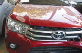 Sell Red Toyota Hilux in Bacolod