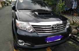 Black Toyota Fortuner for sale in San Juan