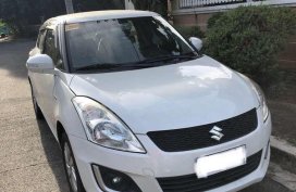 White Suzuki Swift 2016 for sale in Cavite