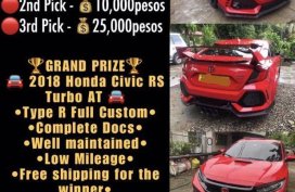 Selling Red Honda Civic in Manila