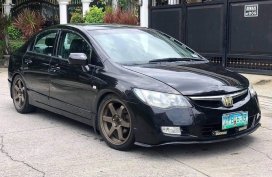 Black Honda Civic 2008 for sale in Manila